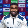 Adama Traore during his signing as West Ham player