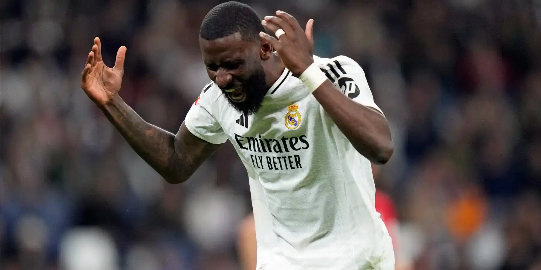Real Madrid defender Antonio Rudiger