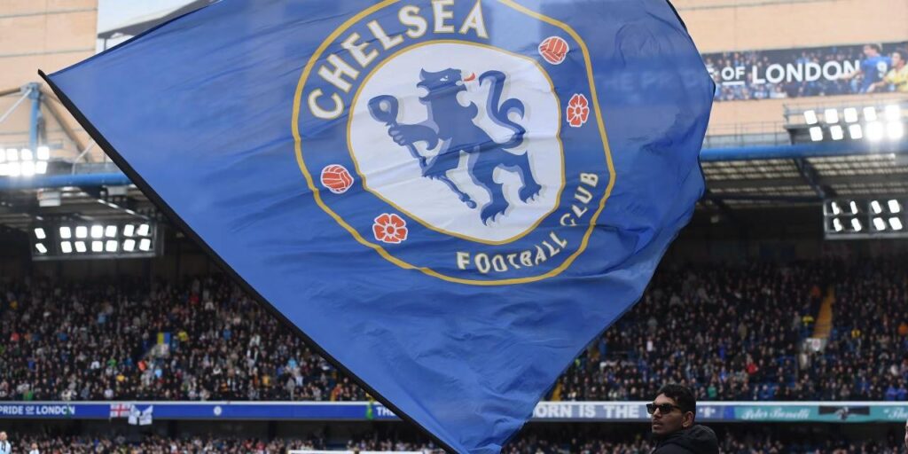 Flag of Chelsea FC