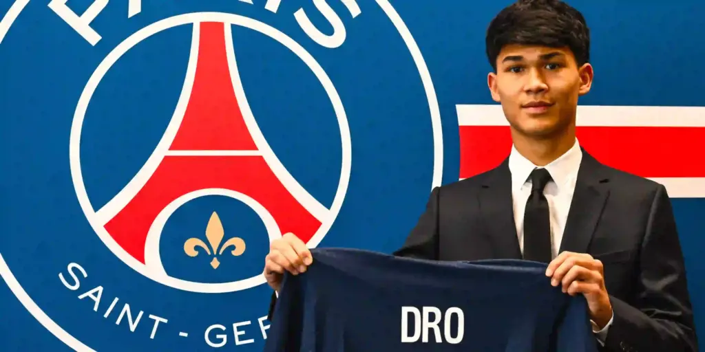 PSG new signing Dro Fernandez