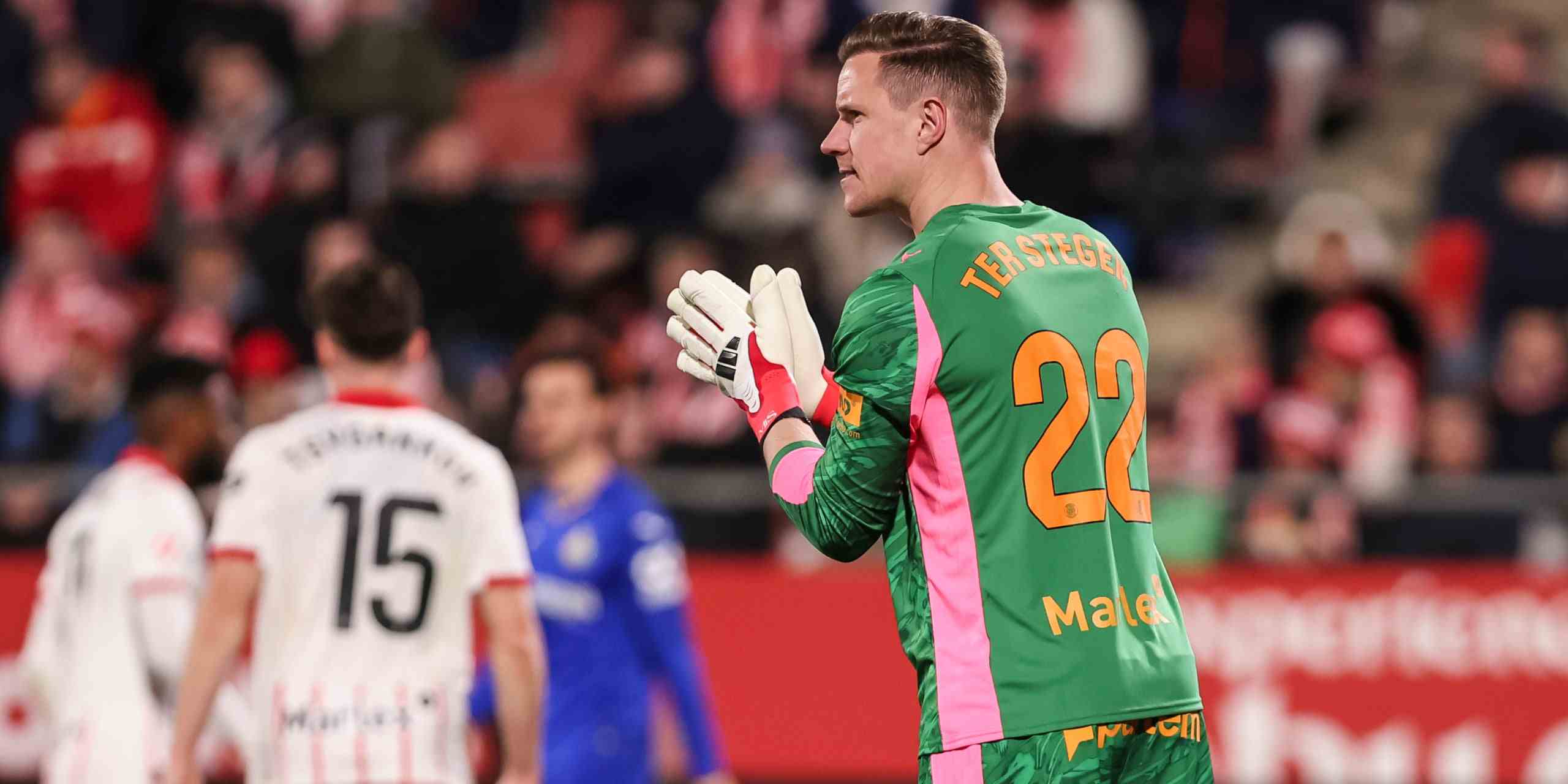 Marc Andre ter Stegen in his Girona debut