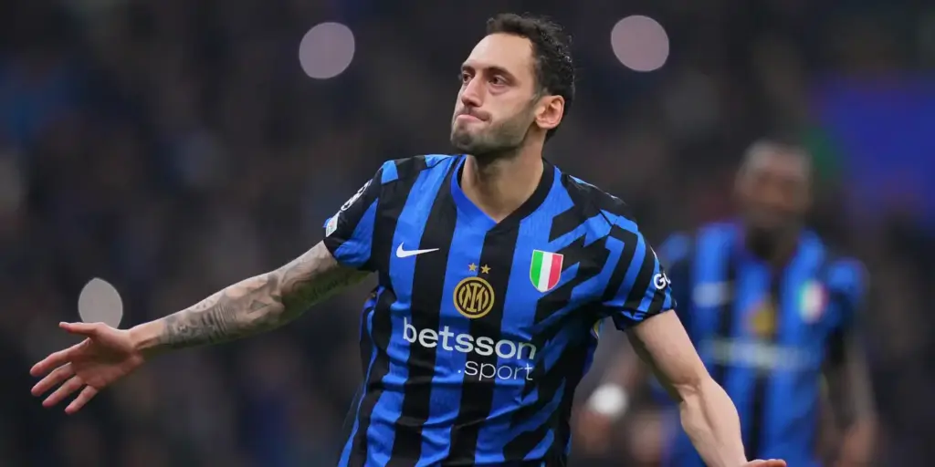 Inter midfielder Hakan Calhanoglu