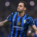 Inter midfielder Hakan Calhanoglu