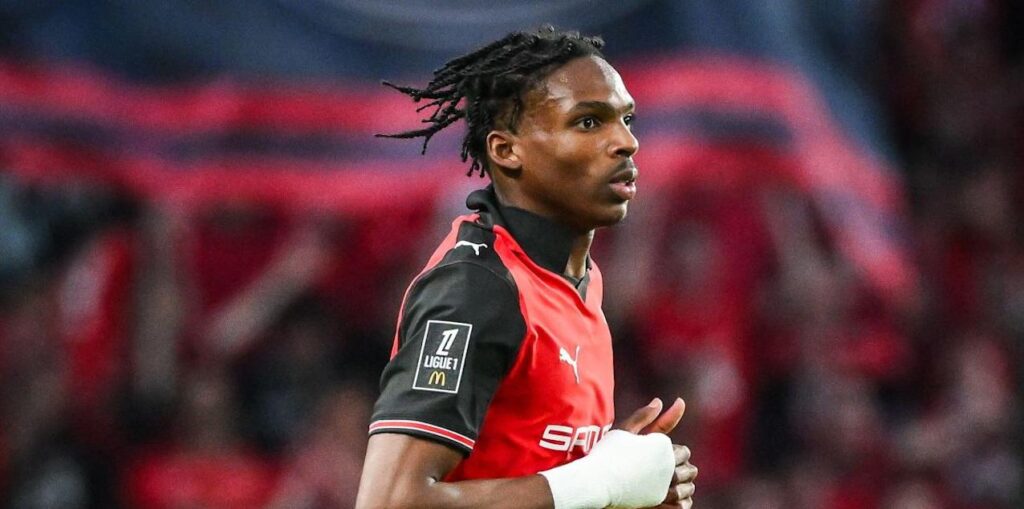 Rennes defender Jeremy Jacquet