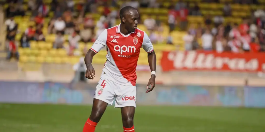 Monaco player Jordan Teze