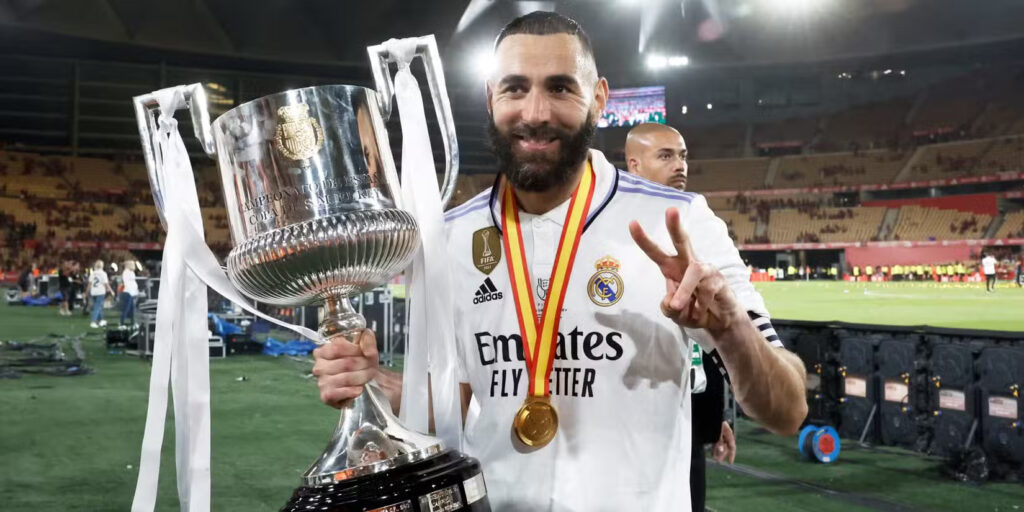 Former Real Madrid striker Karim Benzema