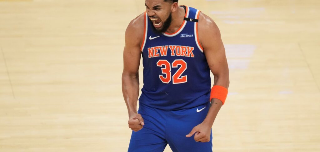 New York Knicks forward Karl-Anthony Towns