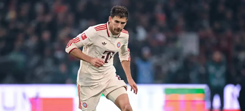 Bayern Munich midfielder Leon Goretzka