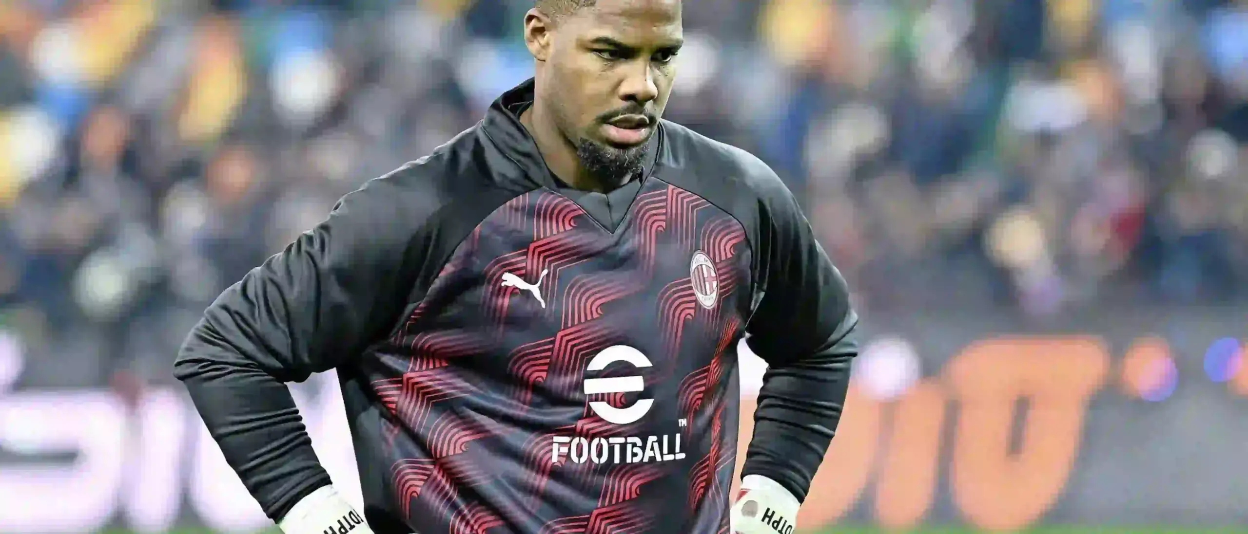 Milan goalkeeper Mike Maignan