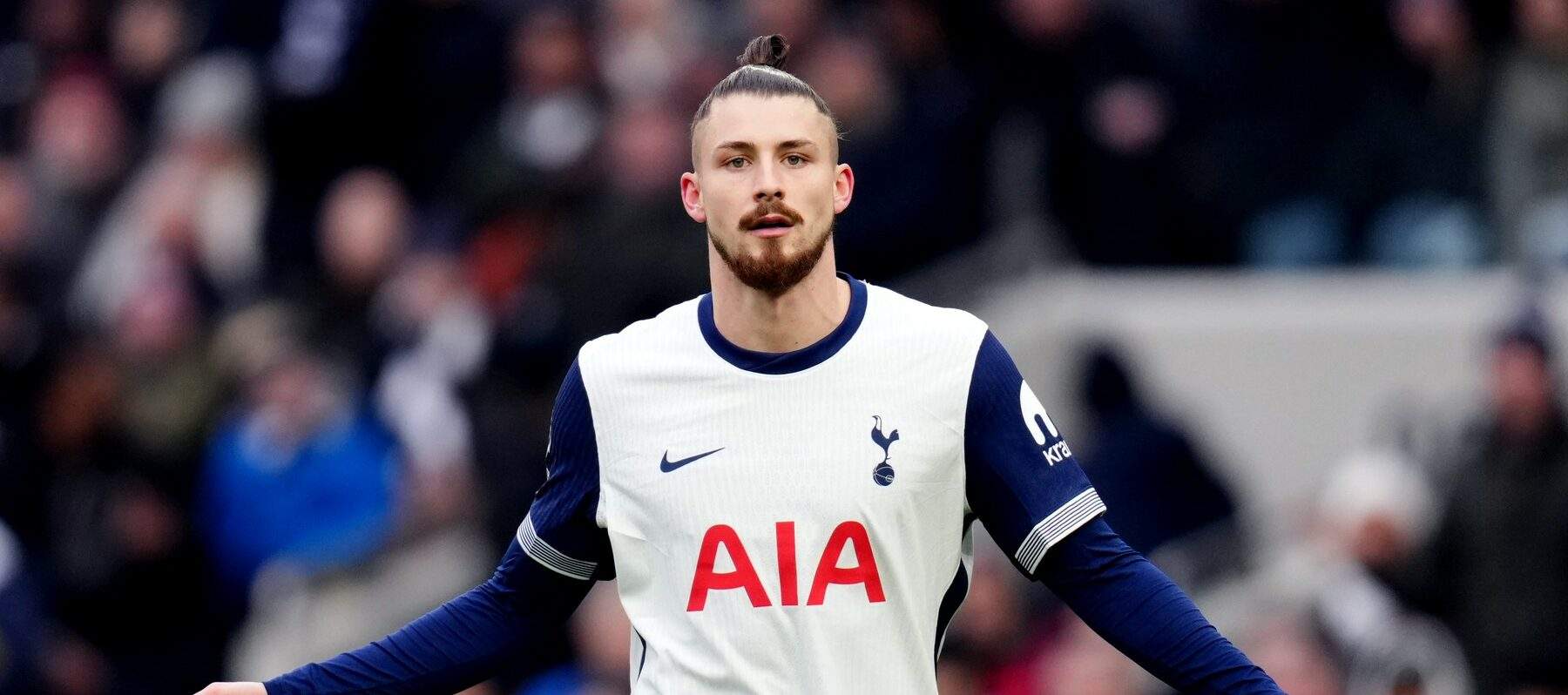 Tottenham defender Radu Dragusin