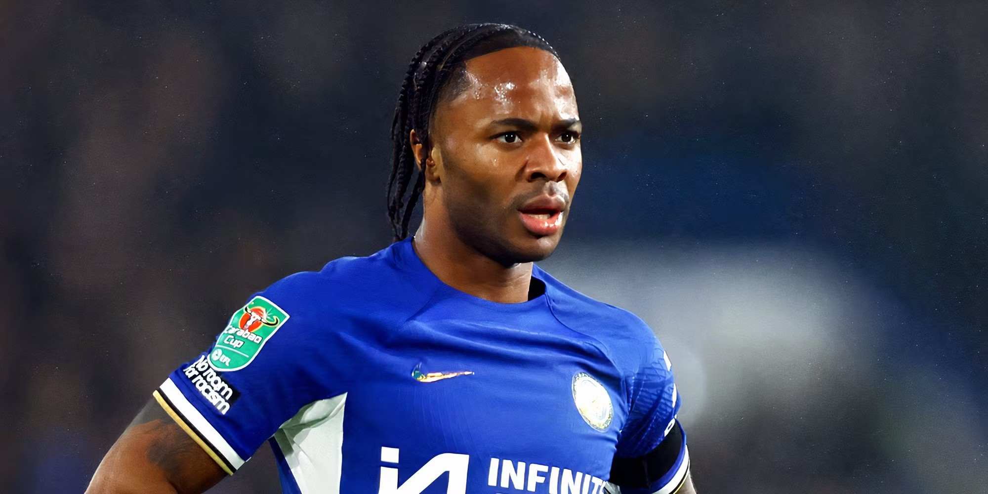 Former Chelsea winger Raheem Sterling