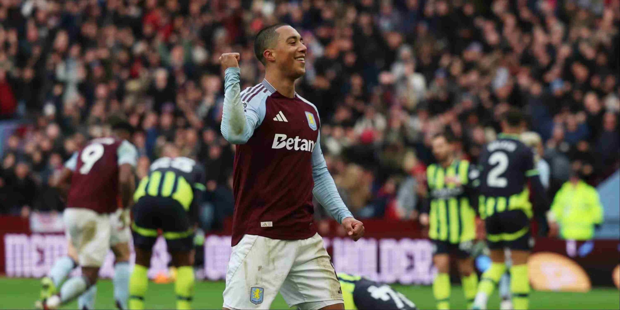 Aston Villa midfielder Youri Tielemans