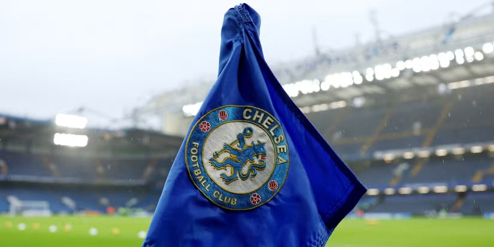 Corner flag of Chelsea FC