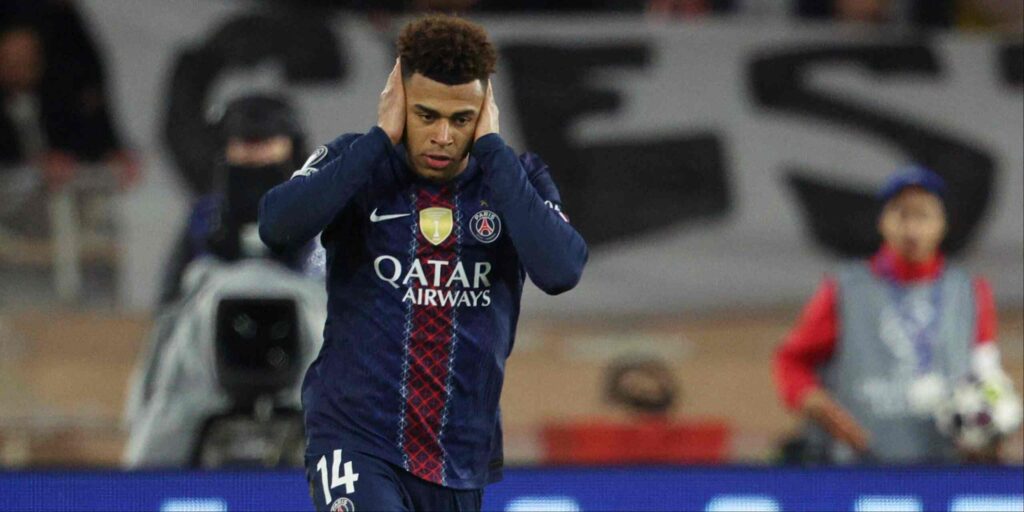 PSG forward Desire Doue