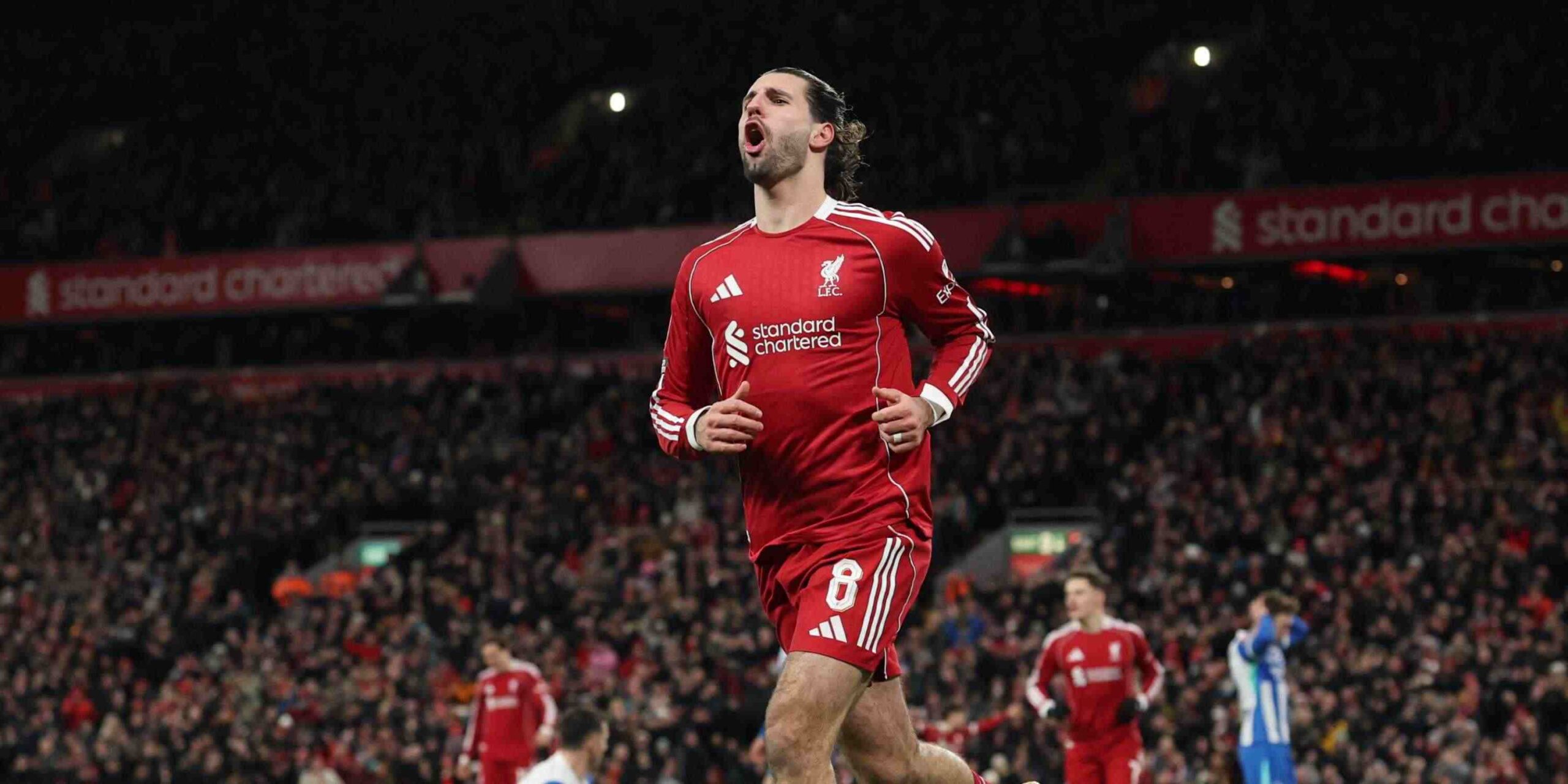 Liverpool midfielder Dominic Szoboszlai