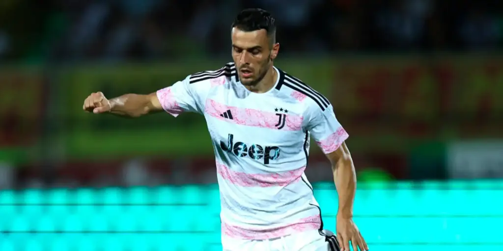 Juventus' player Filip Kostic