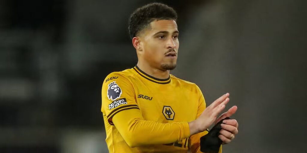 Wolverhampton midfielder Joao Gomes