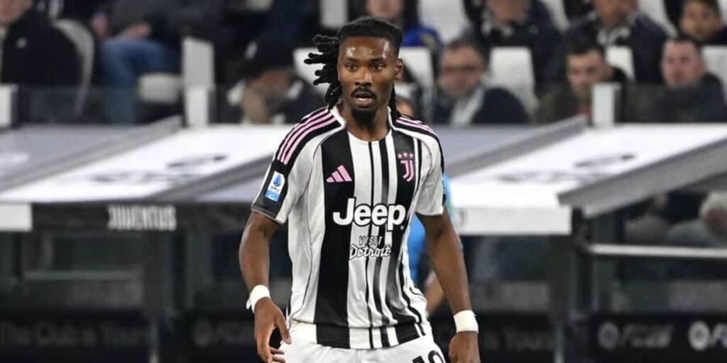 Juventus midfielder Khephren Thuram