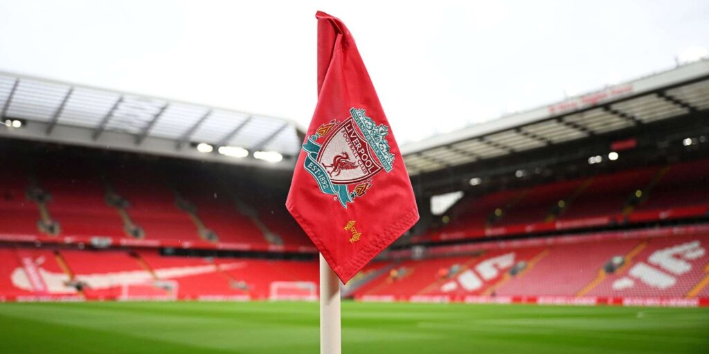 Liverpool FC corner flag
