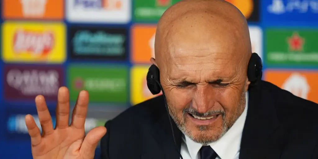 Juventus head coach Luciano Spalletti