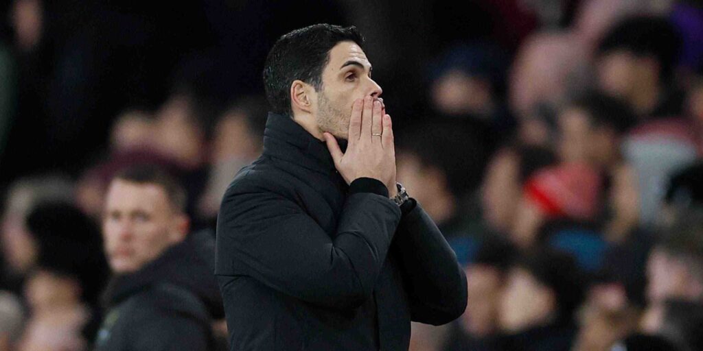 Arsenal manager Mikel Arteta