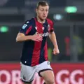 Bologna midfielder Tomaso Pobega