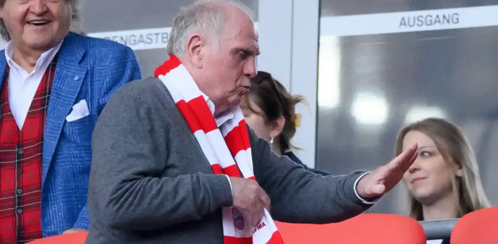 Bayern Munich honorary president Uli Hoeness