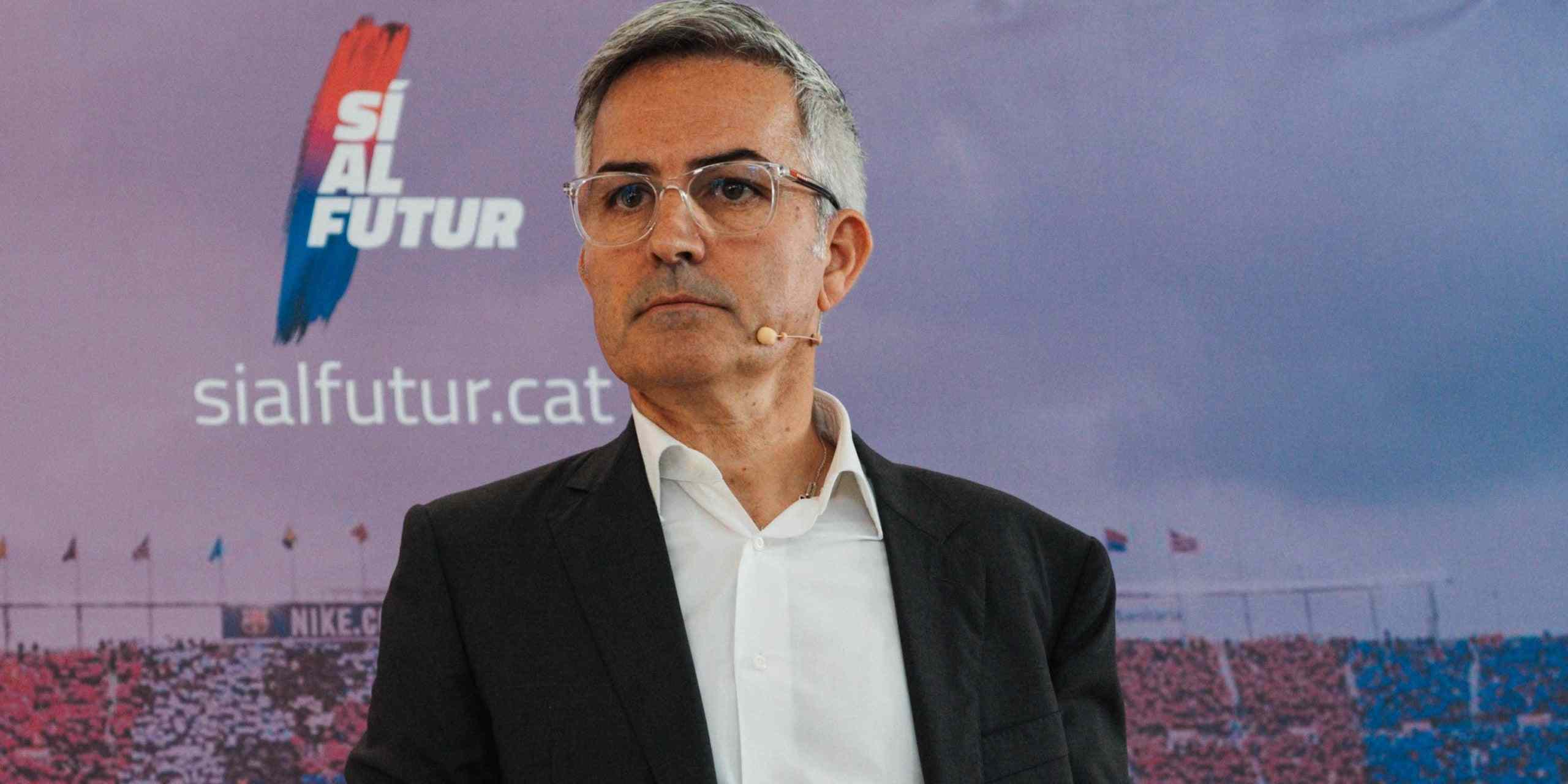 Barcelona presidential candidate Victor Font