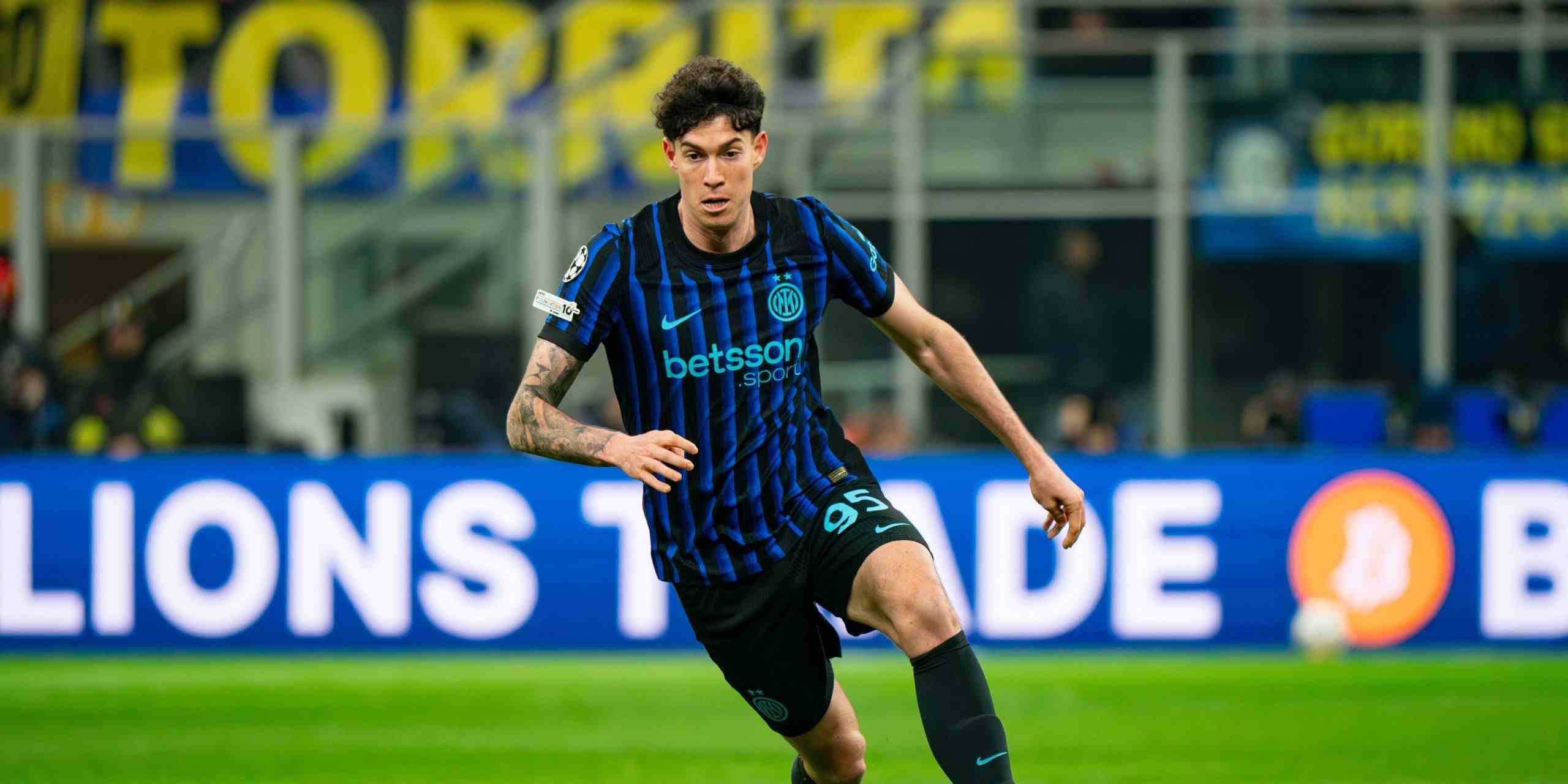 Inter defender Alessandro Bastoni