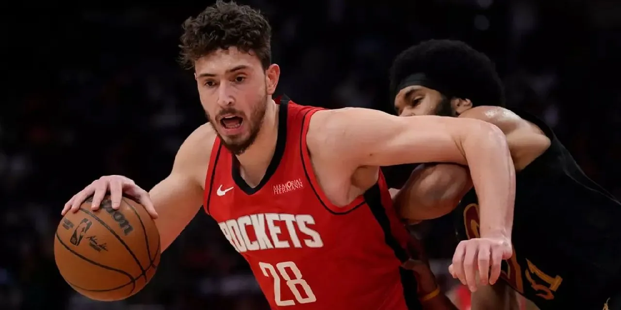 Houston Rockets forward Alperen Sengun