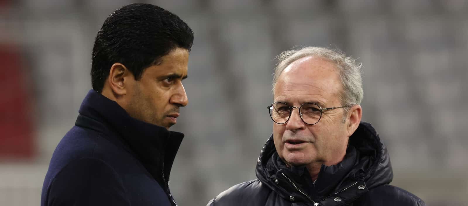 Luis Campos and Nasser Al-Khelaifi