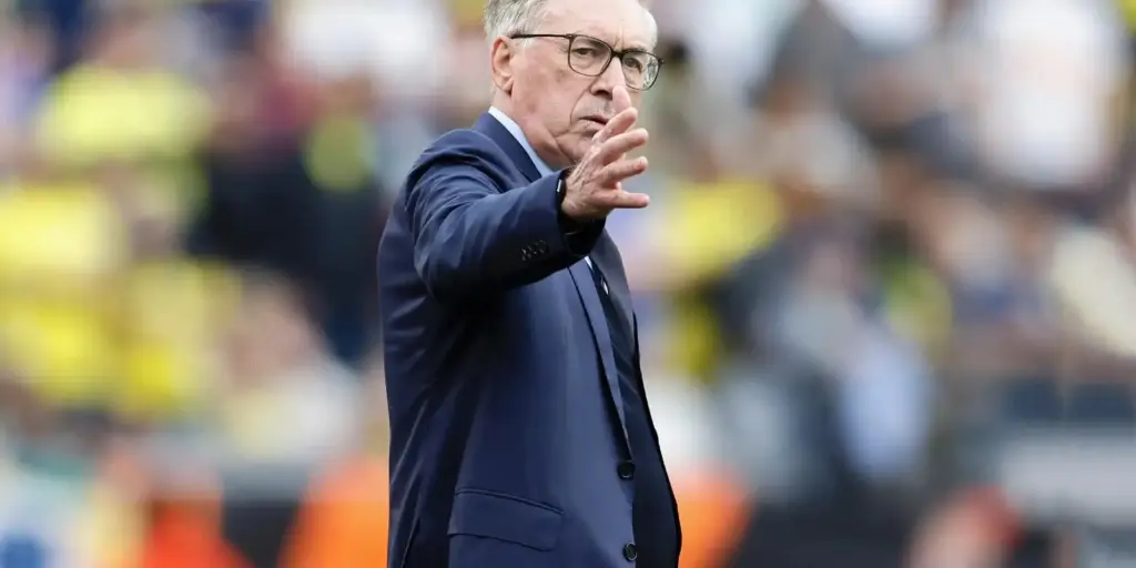 Brazil head coach Carlo Ancelotti