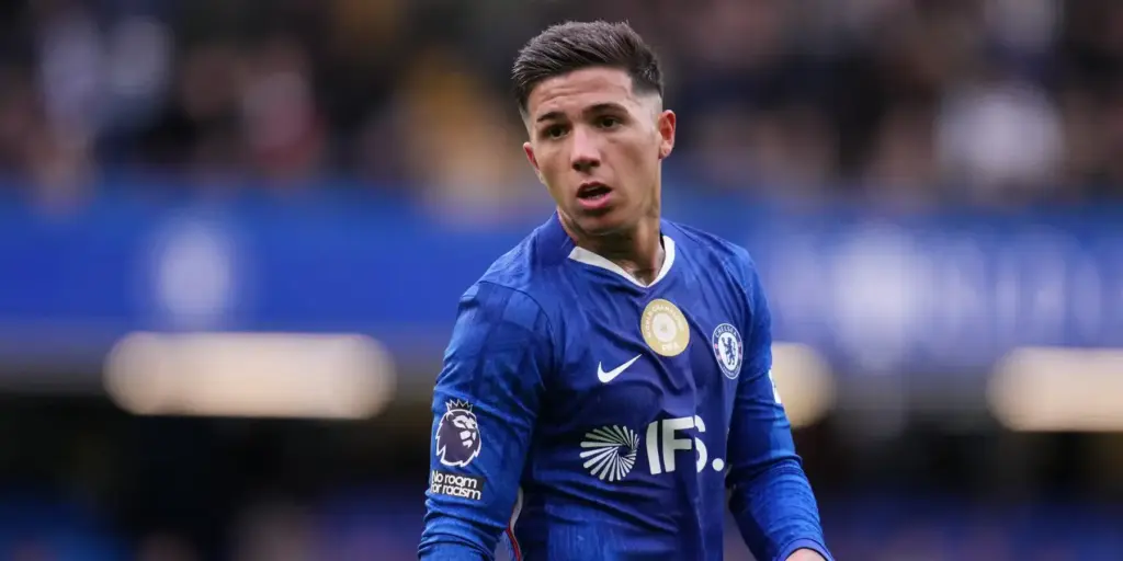 Chelsea midfielder Enzo Fernandez