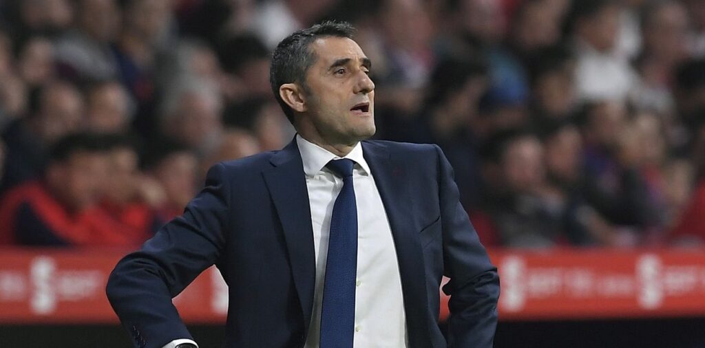 Athletic Club head coach Ernesto Valverde