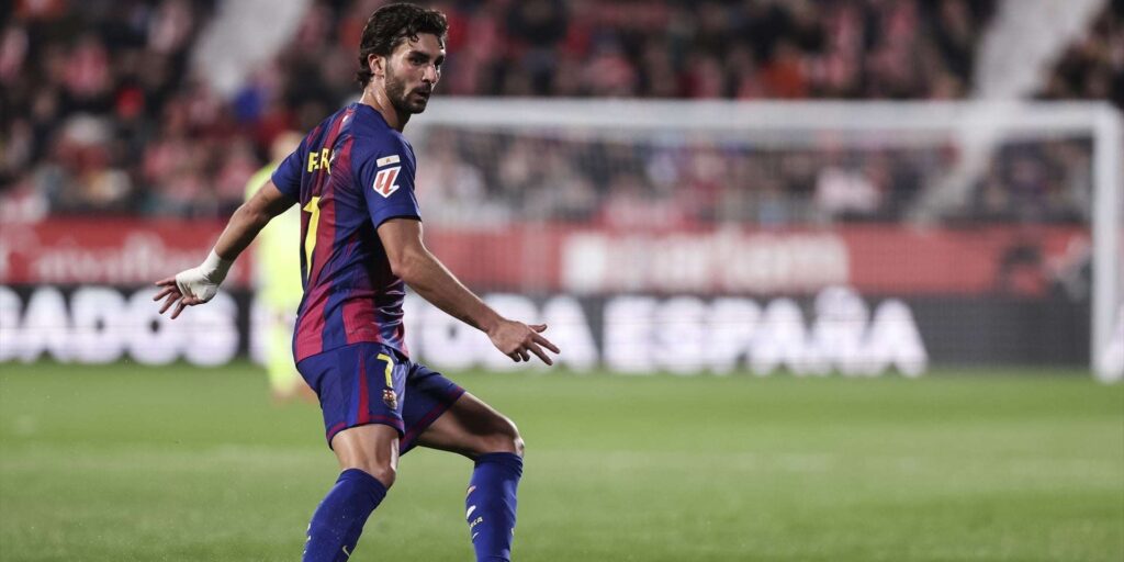 Barcelona forward Ferran Torres