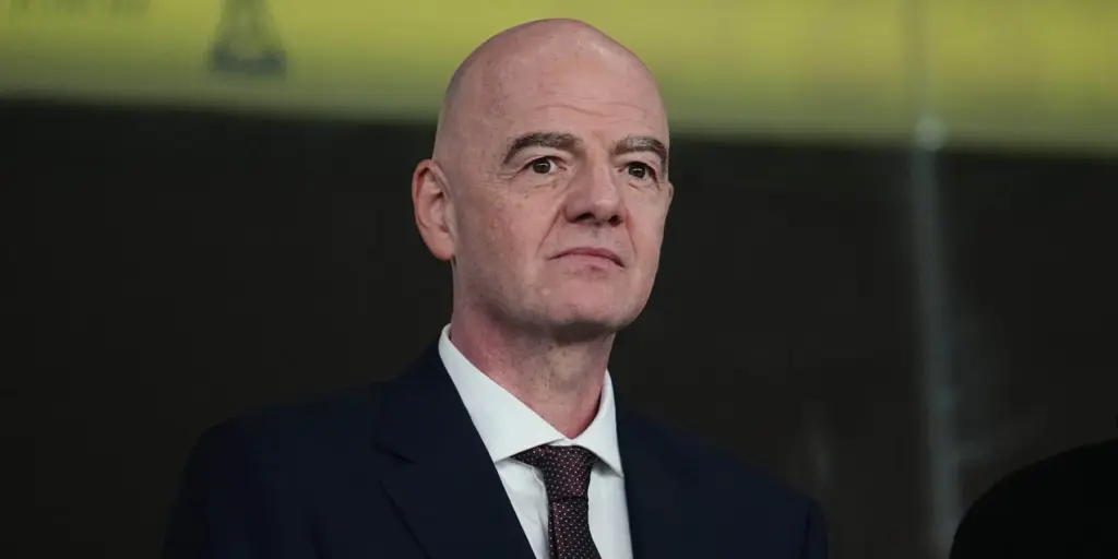 FIFA president Gianni Infantino