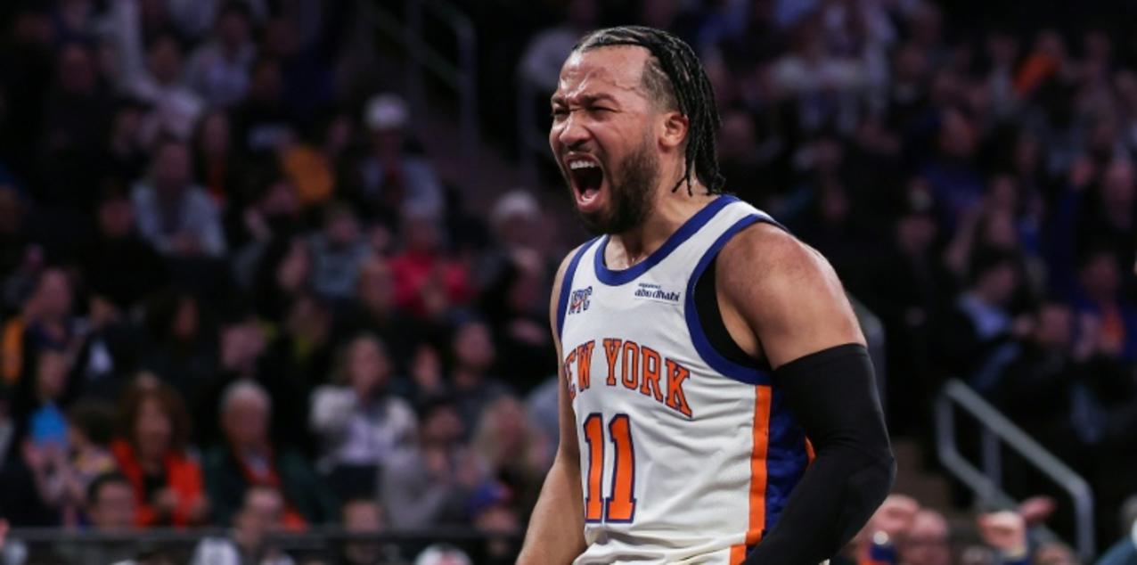 New York Knicks' point guard Jalen Brunson