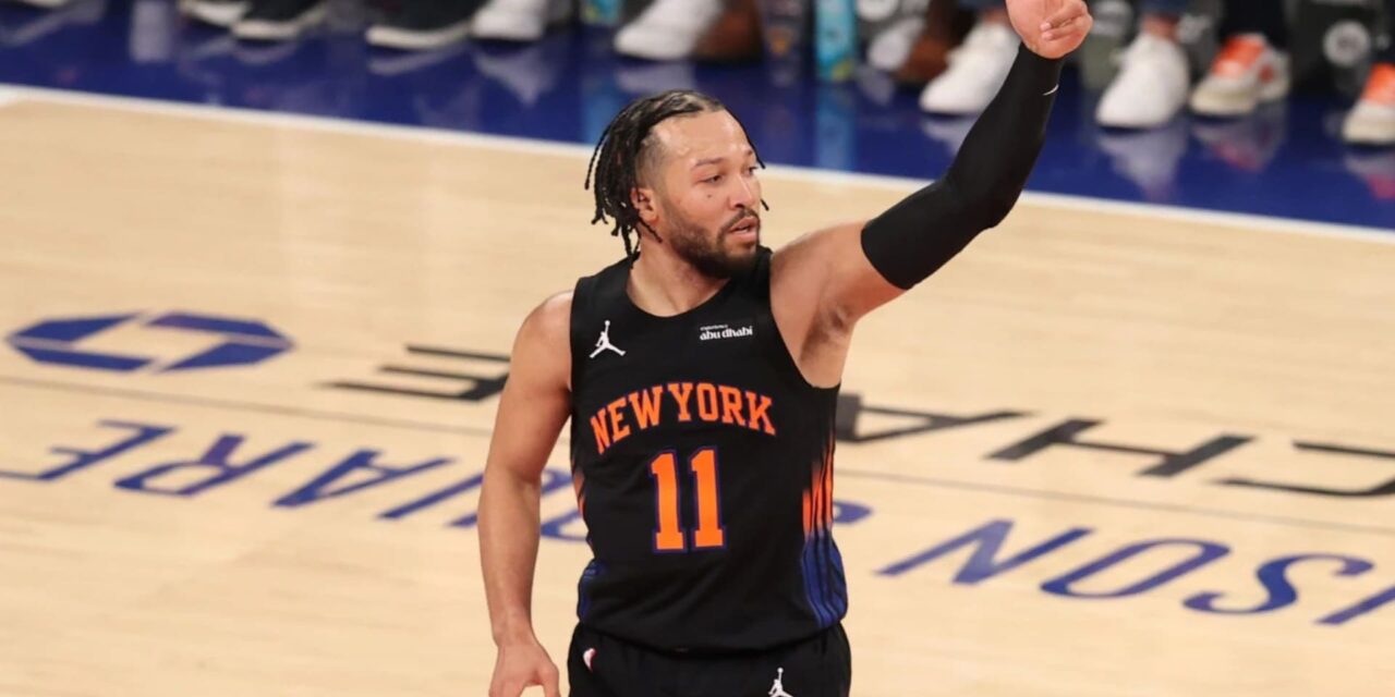 New York Knicks' guard Jalen Brunson