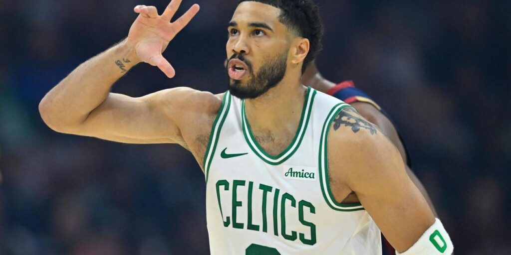 Boston Celtics forward Jayson Tatum