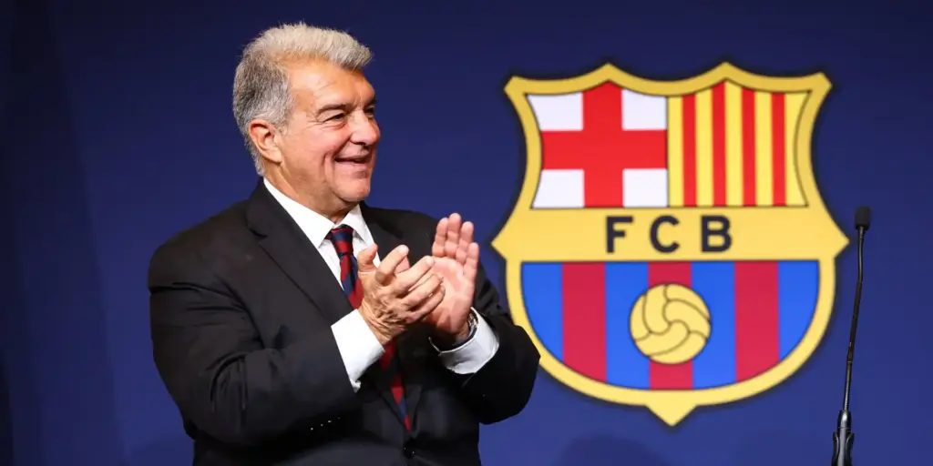 Barcelona president Joan Laporta