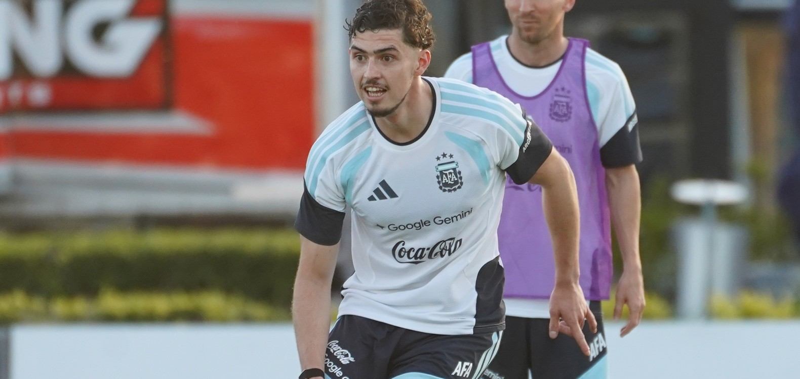 Joaquin Panichelli in Argentina training