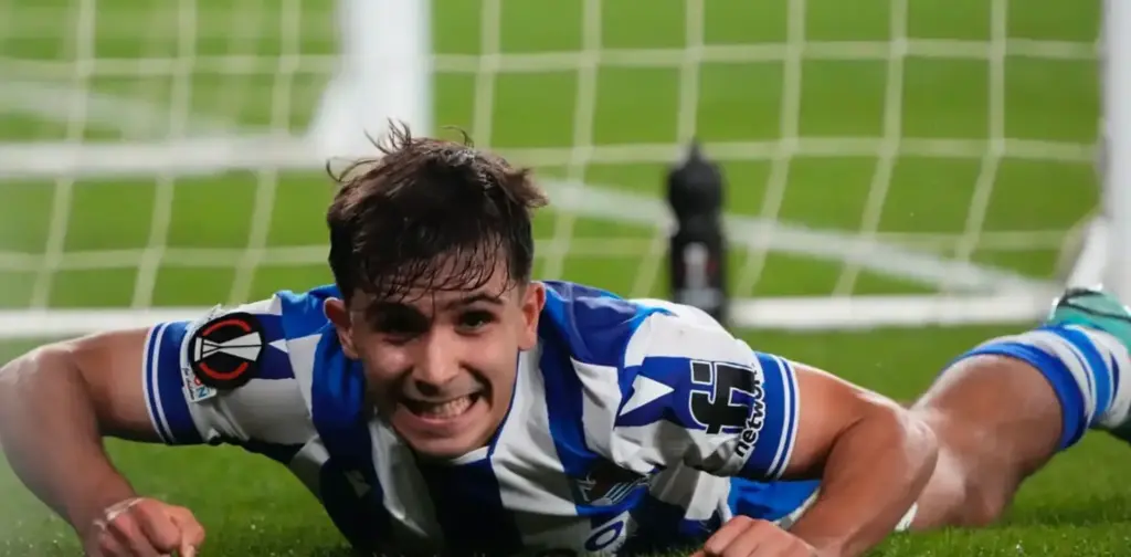 Real Sociedad defender Jon Martin