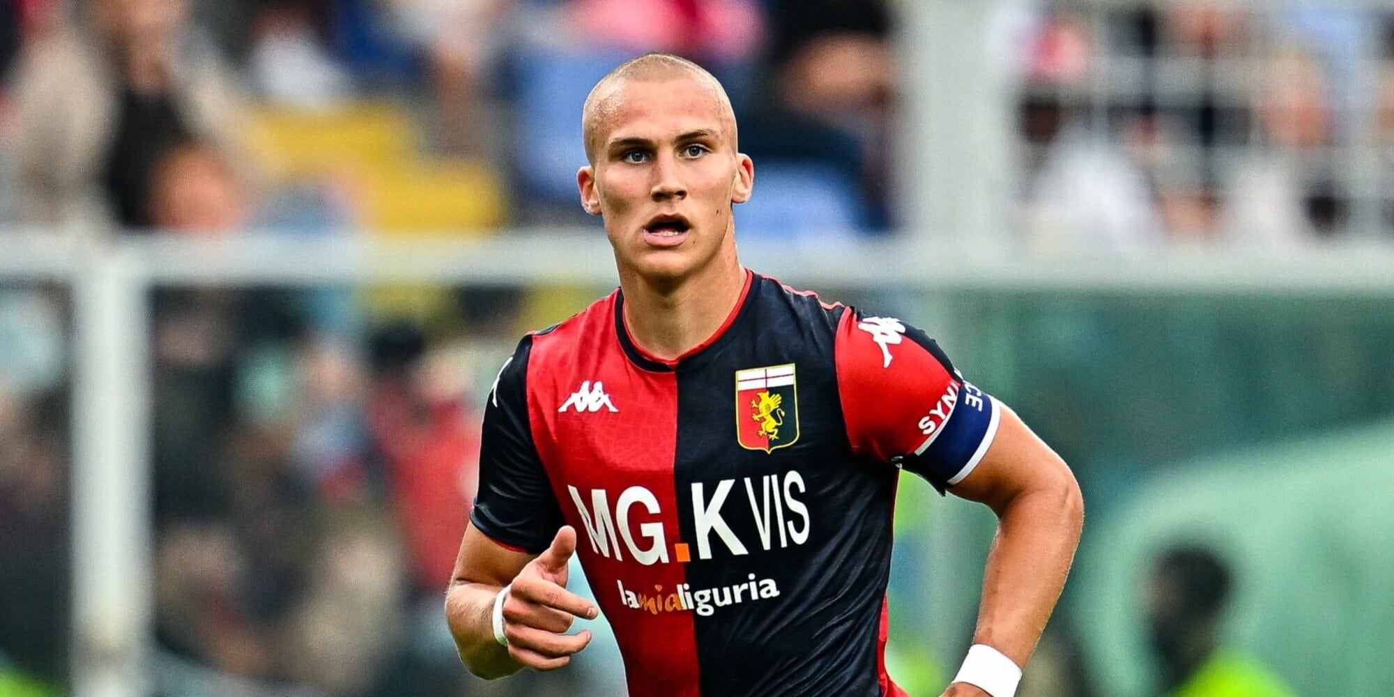 Genoa defender Leo Ostigard