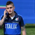 Italian midfielder Marco Verratti
