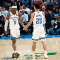 Shai Gilgeous-Alexander and Ajay Mitchell