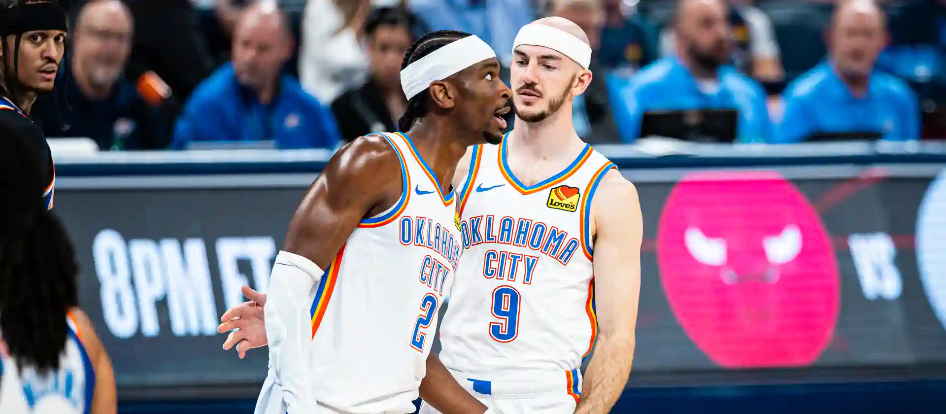 Shai Gilgeous-Alexander and Alex Caruso