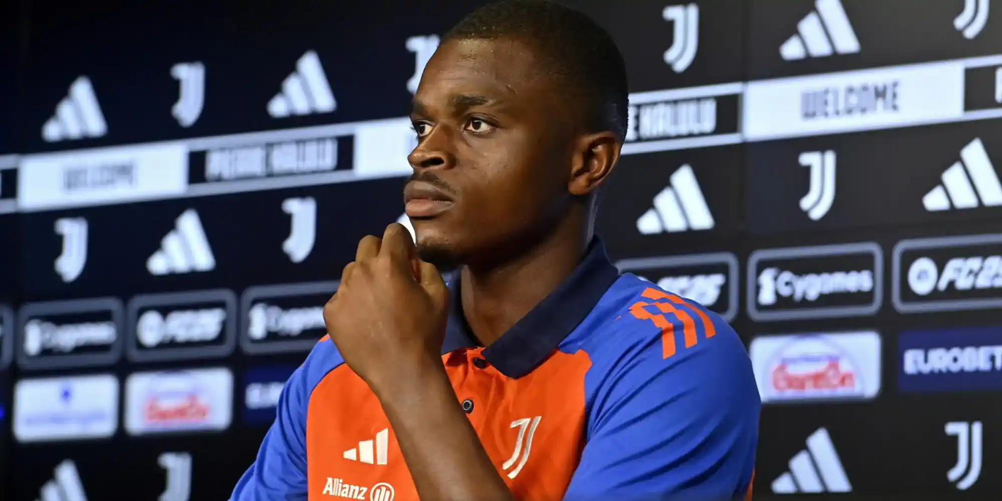 Juventus defender Pierre Kalulu