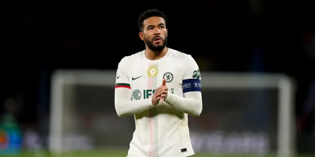 Chelsea captain Reece James