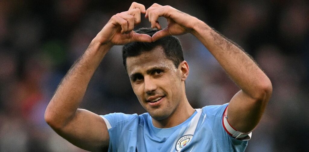 Manchester City midfielder Rodri