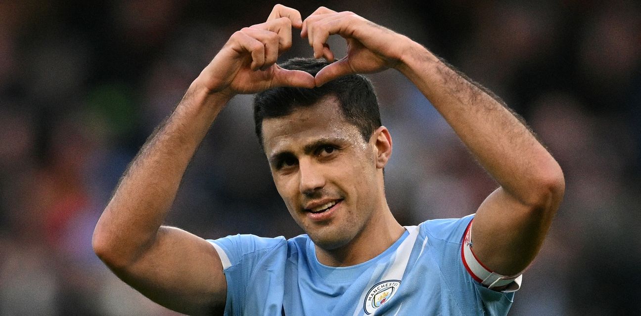 Manchester City midfielder Rodri